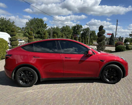 Красный Тесла Model Y, объемом двигателя 0 л и пробегом 46 тыс. км за 26000 $, фото 5 на Automoto.ua
