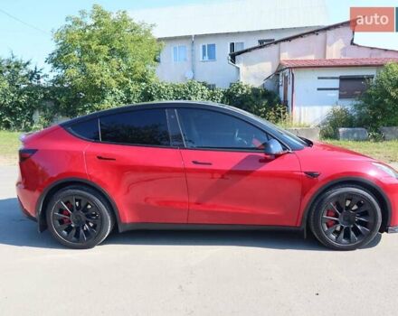 Красный Тесла Model Y, объемом двигателя 0 л и пробегом 85 тыс. км за 22200 $, фото 14 на Automoto.ua