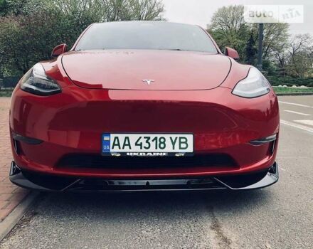 Красный Тесла Model Y, объемом двигателя 0 л и пробегом 73 тыс. км за 32500 $, фото 20 на Automoto.ua