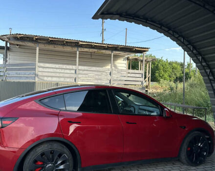 Красный Тесла Model Y, объемом двигателя 0 л и пробегом 57 тыс. км за 26500 $, фото 11 на Automoto.ua