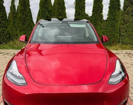Тесла Model Y 2021 в Львове на Automoto.ua Красный Тесла Model Y, объемом двигателя 0 л и пробегом 41 тыс. км за 23900 $, фото 1 на Automoto.ua