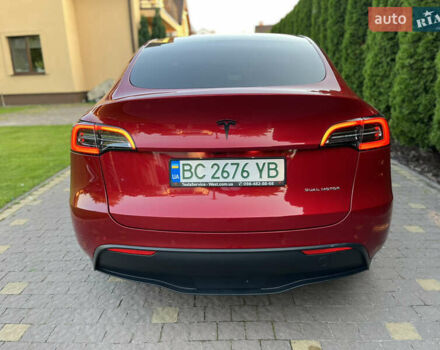 Червоний Тесла Model Y, об'ємом двигуна 0 л та пробігом 89 тис. км за 27999 $, фото 3 на Automoto.ua