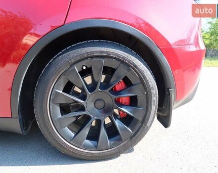 Красный Тесла Model Y, объемом двигателя 0 л и пробегом 85 тыс. км за 22200 $, фото 16 на Automoto.ua