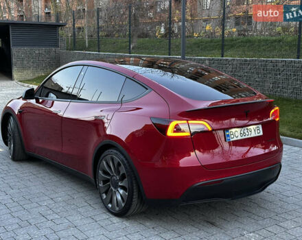 Красный Тесла Model Y, объемом двигателя 0 л и пробегом 191 тыс. км за 21600 $, фото 5 на Automoto.ua