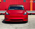 Красный Тесла Model Y, объемом двигателя 0 л и пробегом 46 тыс. км за 36000 $, фото 1 на Automoto.ua