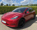Красный Тесла Model Y, объемом двигателя 0 л и пробегом 46 тыс. км за 26000 $, фото 1 на Automoto.ua