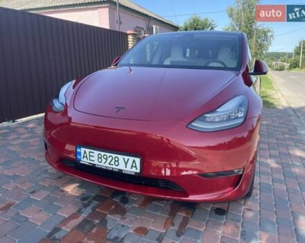 Красный Тесла Model Y, объемом двигателя 0 л и пробегом 86 тыс. км за 27500 $, фото 11 на Automoto.ua