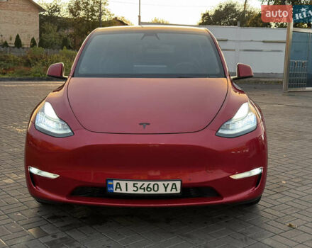 Красный Тесла Model Y, объемом двигателя 0 л и пробегом 60 тыс. км за 25000 $, фото 7 на Automoto.ua