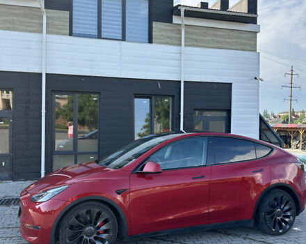 Красный Тесла Model Y, объемом двигателя 0 л и пробегом 57 тыс. км за 26500 $, фото 9 на Automoto.ua