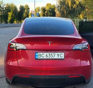 Красный Тесла Model Y, объемом двигателя 0 л и пробегом 72 тыс. км за 23000 $, фото 9 на Automoto.ua