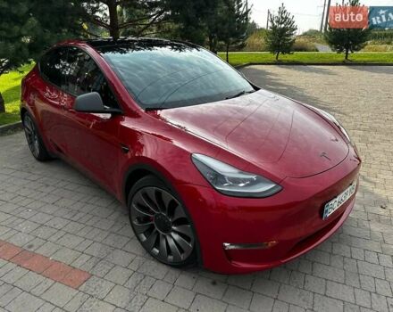 Красный Тесла Model Y, объемом двигателя 0 л и пробегом 191 тыс. км за 21700 $, фото 16 на Automoto.ua