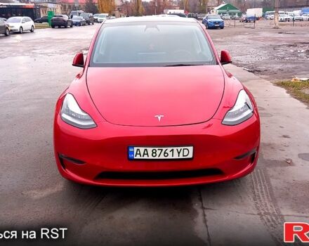 Красный Тесла Model Y, объемом двигателя 0.28 л и пробегом 150 тыс. км за 25500 $, фото 1 на Automoto.ua