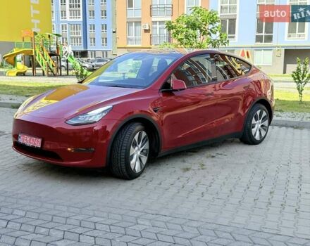 Червоний Тесла Model Y, об'ємом двигуна 0 л та пробігом 62 тис. км за 24300 $, фото 1 на Automoto.ua