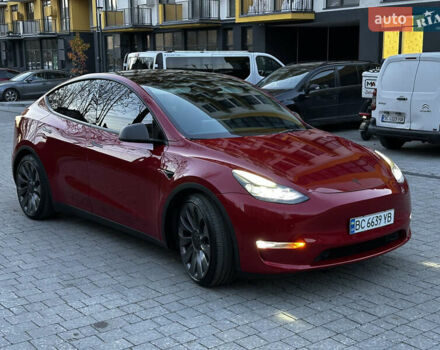 Красный Тесла Model Y, объемом двигателя 0 л и пробегом 191 тыс. км за 21600 $, фото 8 на Automoto.ua