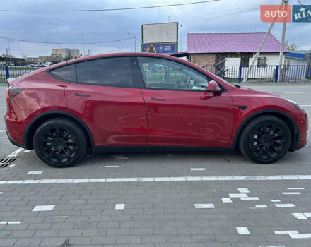 Красный Тесла Model Y, объемом двигателя 0 л и пробегом 82 тыс. км за 23900 $, фото 4 на Automoto.ua