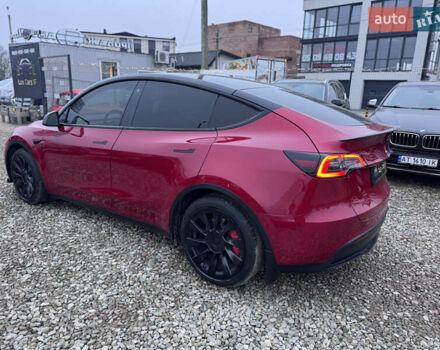 Красный Тесла Model Y, объемом двигателя 0 л и пробегом 85 тыс. км за 23500 $, фото 6 на Automoto.ua
