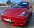 Красный Тесла Model Y, объемом двигателя 0 л и пробегом 45 тыс. км за 47700 $, фото 1 на Automoto.ua