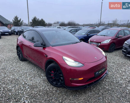 Красный Тесла Model Y, объемом двигателя 0 л и пробегом 85 тыс. км за 23500 $, фото 18 на Automoto.ua