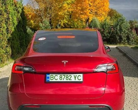 Тесла Model Y 2021 в Львове на Automoto.ua Красный Тесла Model Y, объемом двигателя 0 л и пробегом 41 тыс. км за 23900 $, фото 6 на Automoto.ua