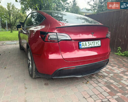 Красный Тесла Model Y, объемом двигателя 0 л и пробегом 112 тыс. км за 24800 $, фото 1 на Automoto.ua