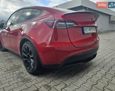 Красный Тесла Model Y, объемом двигателя 0 л и пробегом 54 тыс. км за 32500 $, фото 8 на Automoto.ua