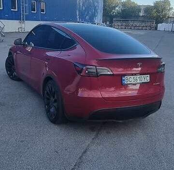 Красный Тесла Model Y, объемом двигателя 0 л и пробегом 103 тыс. км за 26300 $, фото 11 на Automoto.ua