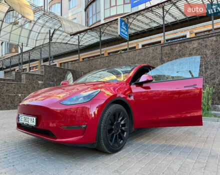 Красный Тесла Model Y, объемом двигателя 0 л и пробегом 72 тыс. км за 27000 $, фото 1 на Automoto.ua