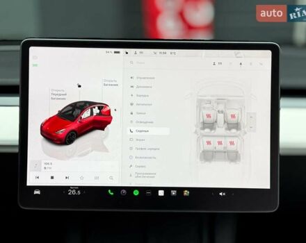 Червоний Тесла Model Y, об'ємом двигуна 0 л та пробігом 25 тис. км за 30999 $, фото 19 на Automoto.ua