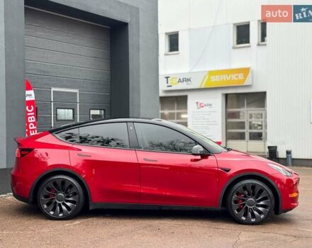 Червоний Тесла Model Y, об'ємом двигуна 0 л та пробігом 25 тис. км за 30999 $, фото 10 на Automoto.ua