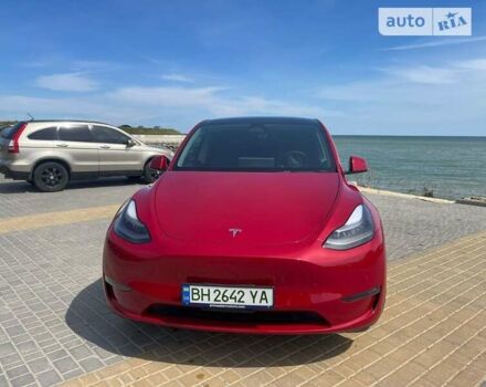 Червоний Тесла Model Y, об'ємом двигуна 0 л та пробігом 9 тис. км за 45700 $, фото 3 на Automoto.ua