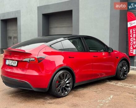 Червоний Тесла Model Y, об'ємом двигуна 0 л та пробігом 25 тис. км за 30999 $, фото 9 на Automoto.ua