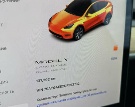 Красный Тесла Model Y, объемом двигателя 0 л и пробегом 137 тыс. км за 24200 $, фото 17 на Automoto.ua