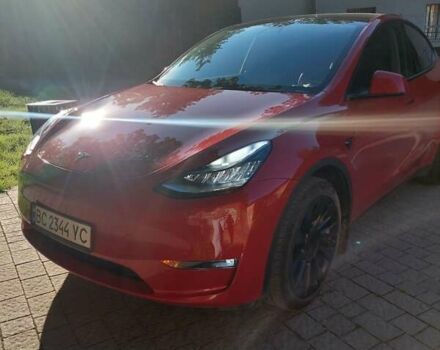 Красный Тесла Model Y, объемом двигателя 0 л и пробегом 60 тыс. км за 31500 $, фото 2 на Automoto.ua