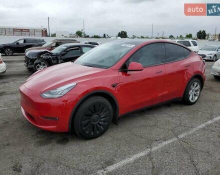 Красный Тесла Model Y, объемом двигателя 0 л и пробегом 75 тыс. км за 26500 $, фото 5 на Automoto.ua