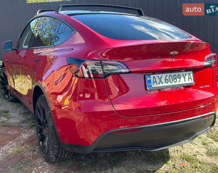 Красный Тесла Model Y, объемом двигателя 0 л и пробегом 44 тыс. км за 24400 $, фото 37 на Automoto.ua