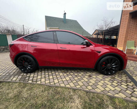 Червоний Тесла Model Y, об'ємом двигуна 0 л та пробігом 17 тис. км за 41500 $, фото 32 на Automoto.ua