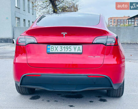 Красный Тесла Model Y, объемом двигателя 0 л и пробегом 78 тыс. км за 24000 $, фото 45 на Automoto.ua