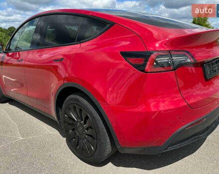 Красный Тесла Model Y, объемом двигателя 0 л и пробегом 54 тыс. км за 27500 $, фото 7 на Automoto.ua