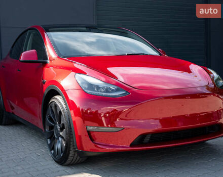 Красный Тесла Model Y, объемом двигателя 0 л и пробегом 6 тыс. км за 26900 $, фото 18 на Automoto.ua