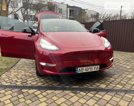 Червоний Тесла Model Y, об'ємом двигуна 0 л та пробігом 17 тис. км за 41500 $, фото 15 на Automoto.ua