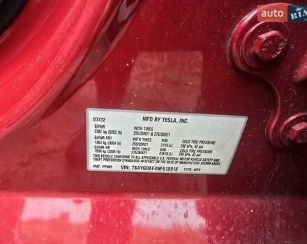 Тесла Model Y 2022 в Костополе на Automoto.ua Красный Тесла Model Y, объемом двигателя 0 л и пробегом 129 тыс. км за 17500 $, фото 35 на Automoto.ua