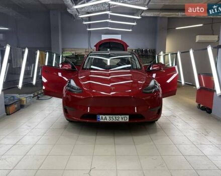 Красный Тесла Model Y, объемом двигателя 0 л и пробегом 37 тыс. км за 31999 $, фото 19 на Automoto.ua
