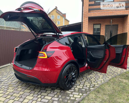 Червоний Тесла Model Y, об'ємом двигуна 0 л та пробігом 17 тис. км за 41500 $, фото 21 на Automoto.ua