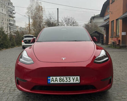 Красный Тесла Model Y, объемом двигателя 0 л и пробегом 102 тыс. км за 26500 $, фото 3 на Automoto.ua