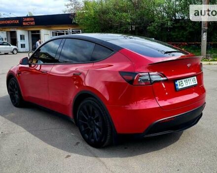 Червоний Тесла Model Y, об'ємом двигуна 0 л та пробігом 28 тис. км за 37900 $, фото 7 на Automoto.ua