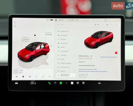 Червоний Тесла Model Y, об'ємом двигуна 0 л та пробігом 25 тис. км за 30999 $, фото 20 на Automoto.ua