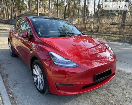 Червоний Тесла Model Y, об'ємом двигуна 0 л та пробігом 82 тис. км за 30600 $, фото 8 на Automoto.ua