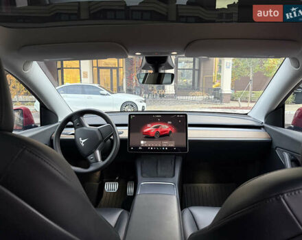Красный Тесла Model Y, объемом двигателя 0 л и пробегом 41 тыс. км за 25400 $, фото 14 на Automoto.ua