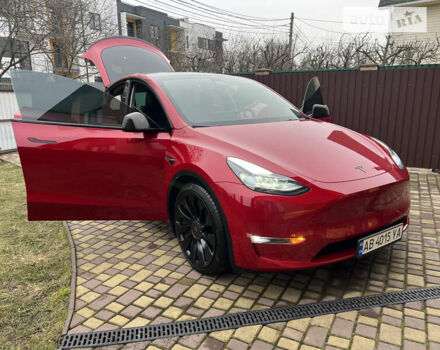 Червоний Тесла Model Y, об'ємом двигуна 0 л та пробігом 17 тис. км за 41500 $, фото 13 на Automoto.ua