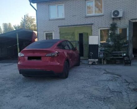 Красный Тесла Model Y, объемом двигателя 0 л и пробегом 37 тыс. км за 26999 $, фото 7 на Automoto.ua